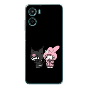 Чохол з кроликом Куромі на Motorola Moto G06 (Куромі і Мелоді)