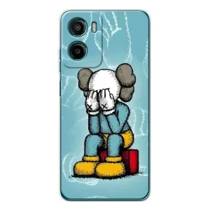 Чохли для Motorola Moto G06 - Bearbrick Louis Vuitton (PREMIUMPrint) (Плач Bearbrick)