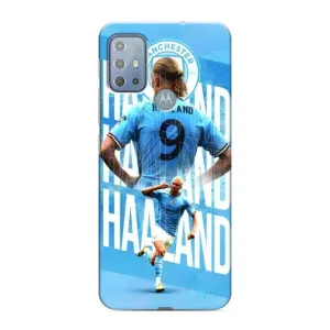 Чехлы с футболистом Ерлинг Холанд для Motorola MOTO G10 (AlphaPrint) (Erling Haaland)
