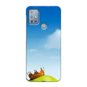 Чехол с мультфильмом Шрек на Motorola MOTO G10 (Голова Шрека)