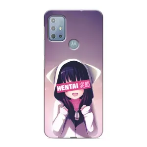 Чехлы Персонажи Аниме Наруто для Motorola MOTO G10 (AlphaPrint) (Hentai chan)