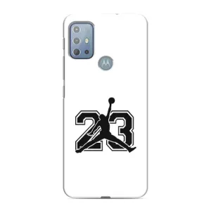 Чехлы для Motorola MOTO G10 - с картинкой JORDAN (AlphaPrint) (Jordan 23)