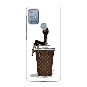 Чохли Луі Вітон для Motorola MOTO G10 (AlphaPrint - LOUIS VUITTON) (кава LOUIS VUITTON)