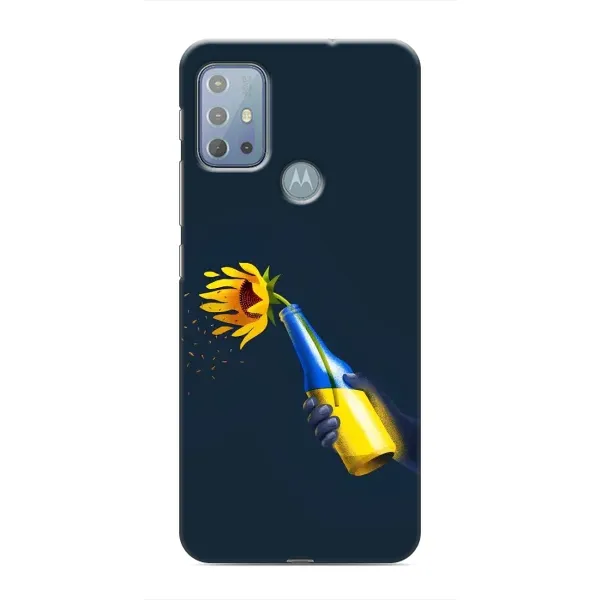 Чехол с принтом «Коктейль молотова» для Motorola MOTO G10
