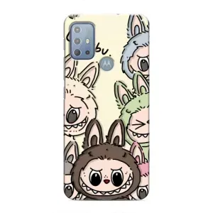 Чохол з Лабубу на Motorola MOTO G10 (Золота мавпа Bored Ape)