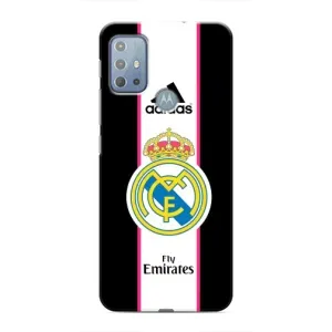 Чехол для Motorola MOTO G10 с принтом Реал Мадрид (Лого Real Madrid)