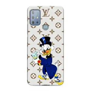 Чехлы для Motorola MOTO G10 - Скрудж МакДак Louis Vuitton (PREMIUMPrint) (Макдак на стиле)