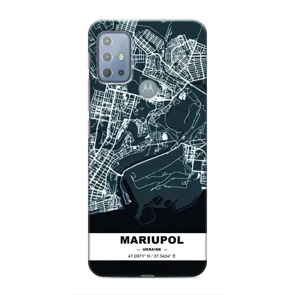 Чехол с принтом «Мариуполь» для Motorola MOTO G10