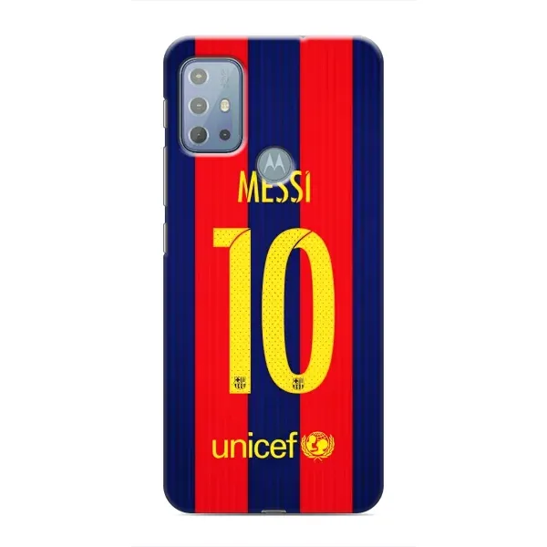Чехол с принтом «Messi Barca 10» для Motorola MOTO G10