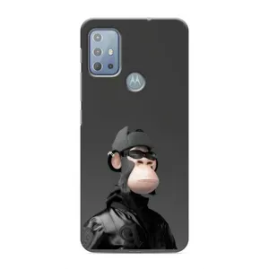 Чехлы с Обезьянами NFT для Motorola MOTO G10 (AlphaPrint) (стильная обезьяна NFT)