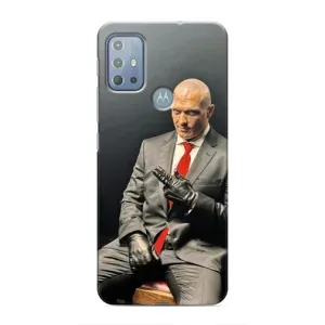 Чохол з картинкою Олександр Усик для Motorola MOTO G10 (Усик Hitman)