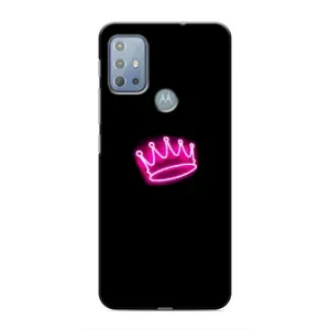 Чехол с Короной Мото G10 - (AlphaPrint) (Яркая корона)
