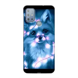 Чехлы с картинкой Лисички для Motorola MOTO G10 (VPrint) (Яркая лисичка)