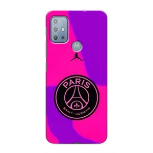 Чехлы PSG для Motorola MOTO G10 (AlphaPrint) (яркий ПСЖ)