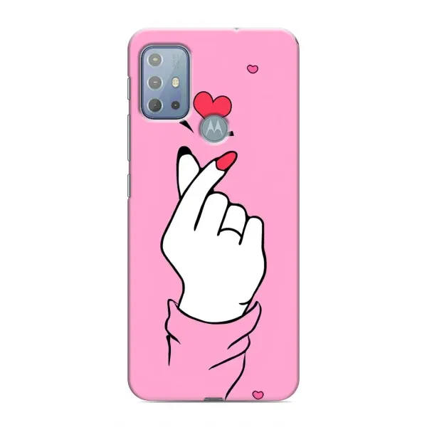 Чехол с принтом «Знак Love» для Motorola MOTO G10