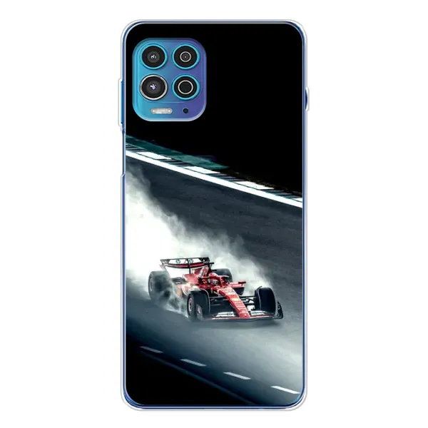 Чехол с принтом «Болид гоночный» для Motorola MOTO G100 Pro