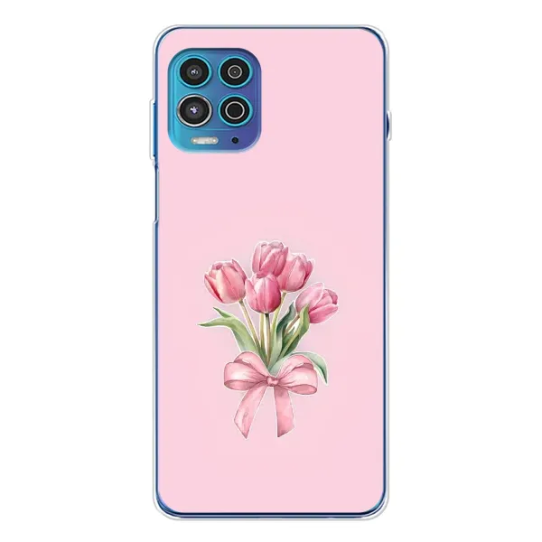 Чохол з принтом «Букет квітів» для Motorola MOTO G100 Pro