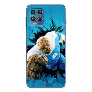 Чехол с принтом Фантастическая четверка для Motorola MOTO G100 Pro (Существо Фантастическая Четверка)