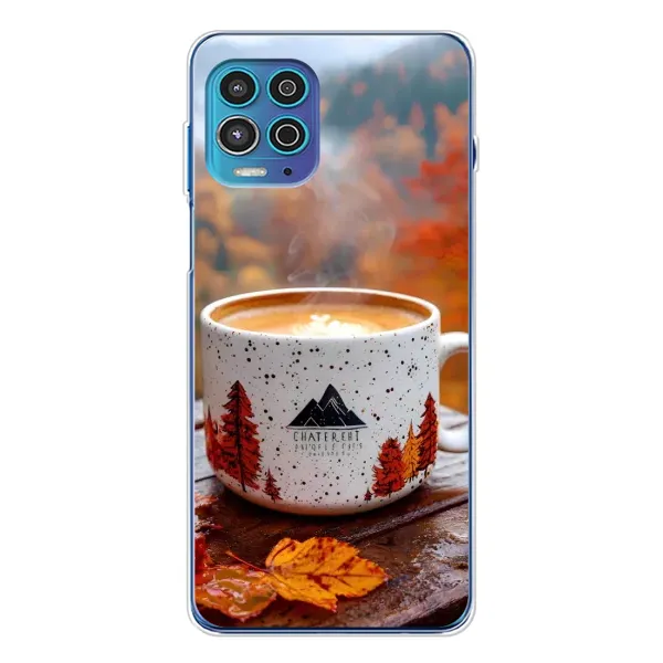 Чохол з принтом «Кава на природі» для Motorola MOTO G100 Pro Чохол з принтом «Кава на природі» для Motorola MOTO G100 Pro