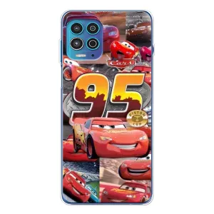 Силиконовый чехол Маквин для Motorola MOTO G100 Pro (Коллаж Молния Маквин)