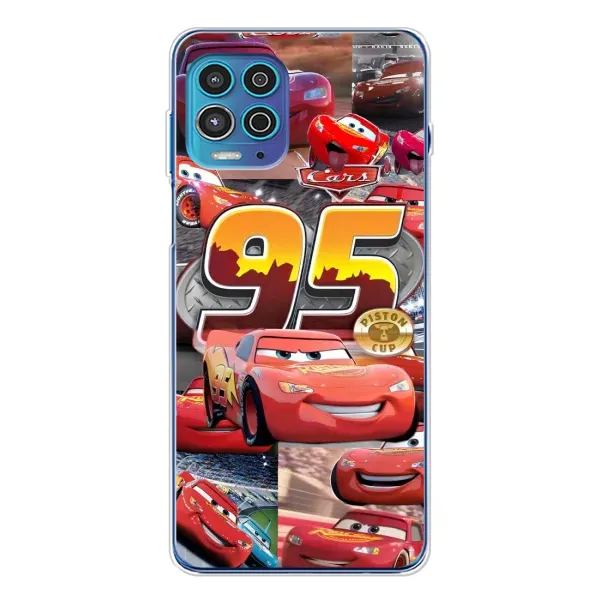 Чехол с принтом «Коллаж Молния Маквин» для Motorola MOTO G100 Pro Чехол с принтом «Коллаж Молния Маквин» для Motorola MOTO G100 Pro
