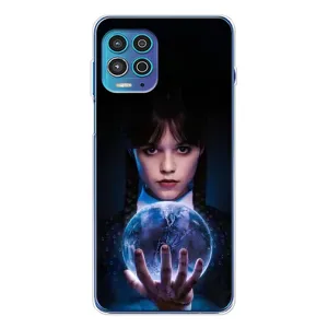 Чехол с дизайном Венздей 2 на Motorola MOTO G100 Pro (Магическая сфера Уэнздей)