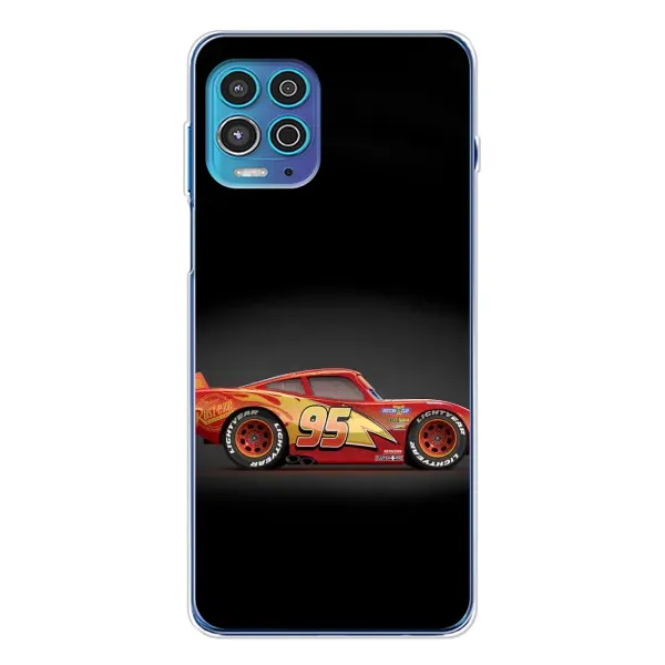 Чехол с принтом «Маквин номер 95» для Motorola MOTO G100 Pro Чехол с принтом «Маквин номер 95» для Motorola MOTO G100 Pro