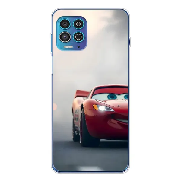 Чехол с принтом «Скоростной Маквин» для Motorola MOTO G100 Pro Чехол с принтом «Скоростной Маквин» для Motorola MOTO G100 Pro
