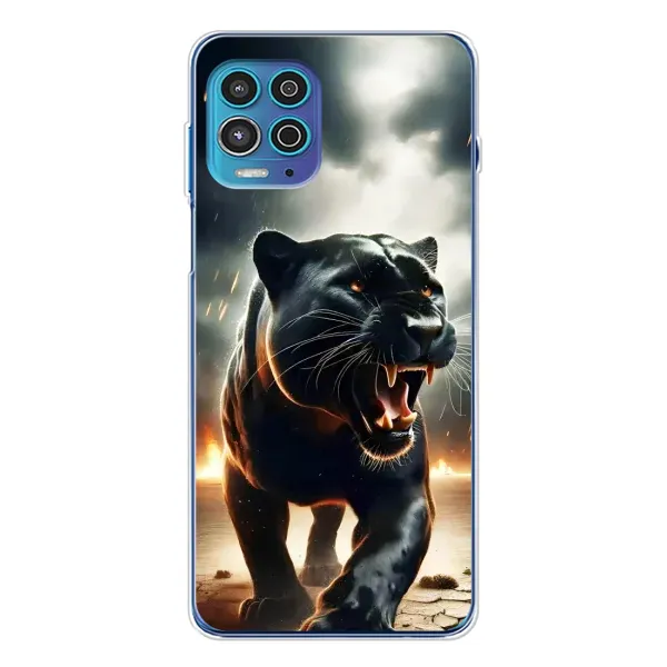 Чохол з принтом «Чорна пантера» для Motorola MOTO G100 Pro Чохол з принтом «Чорна пантера» для Motorola MOTO G100 Pro