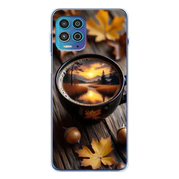 Чохол з принтом «Темна кава» для Motorola MOTO G100 Pro Чохол з принтом «Темна кава» для Motorola MOTO G100 Pro