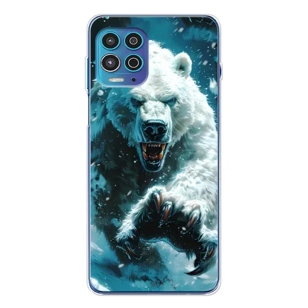 Чохол з принтом «Полярний ведмідь» для Motorola MOTO G100 Pro Чохол з принтом «Полярний ведмідь» для Motorola MOTO G100 Pro