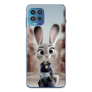 Чехол Зоотрополіс на Motorola MOTO G100 Pro (Офицер Джуди Хоппс)
