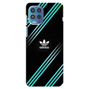 Чохли Адидас для Motorola MOTO G100 (AlphaPrint) (Адідас з полосами)