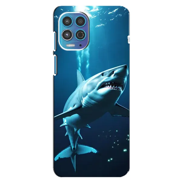 Чехол с принтом «Акула под водой» для Motorola MOTO G100