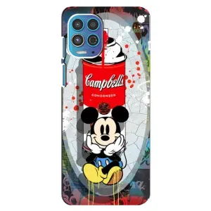 Чохол Disney Mouse Motorola MOTO G100 (PREMIUMPrint) (Американський Маус)