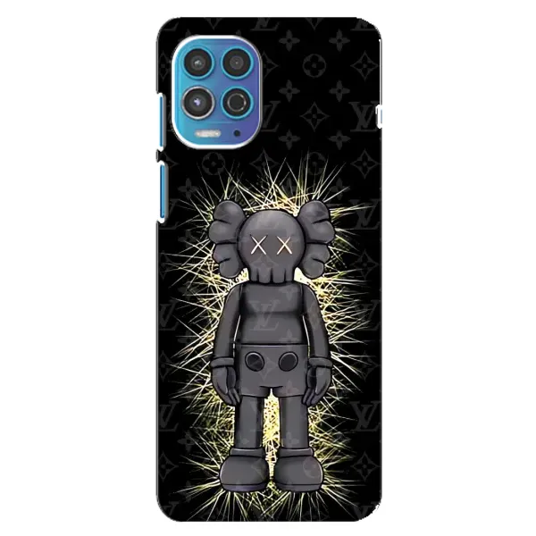 Чохол з принтом «Bearbrick LV» для Motorola MOTO G100