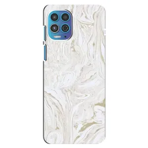 Мраморний чехол на Motorola MOTO G100 (VPrint) (Білий мрамор)