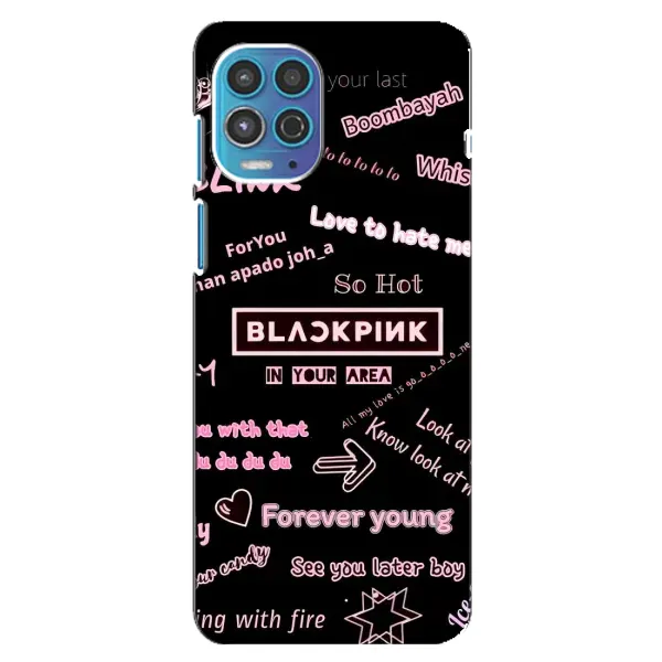 Чехол с принтом «BLACKPINK» для Motorola MOTO G100