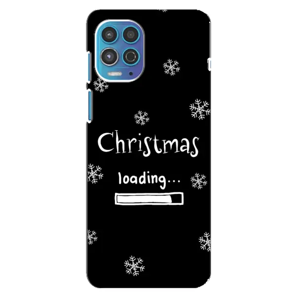 Чехол с принтом «Christmas loading» для Motorola MOTO G100