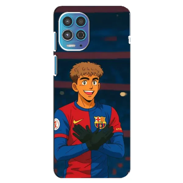Чехол с принтом «Футболист Ямаль» для Motorola MOTO G100