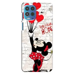 Чохол Disney Mouse Motorola MOTO G100 (PREMIUMPrint) (Heart Minni)