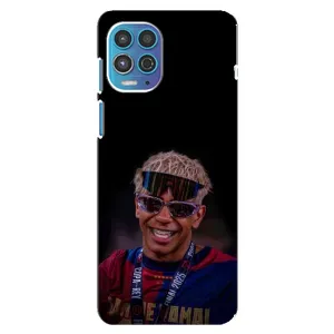 Чехол с футболистом Ламин Ямаль Motorola MOTO G100 (Yamal)