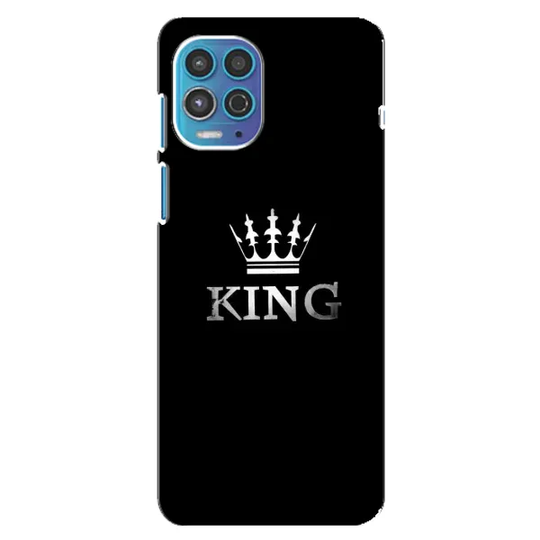 Чохол з принтом «KING» для Motorola MOTO G100 Чохол з принтом «KING» для Motorola MOTO G100