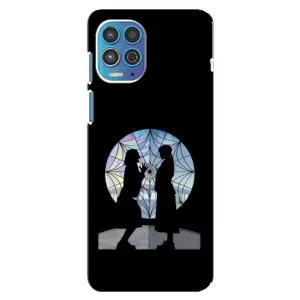 Чехлы Венсдей на Motorola MOTO G100 Уэнсдей (AlphaPrint) (комната Уэнздей)