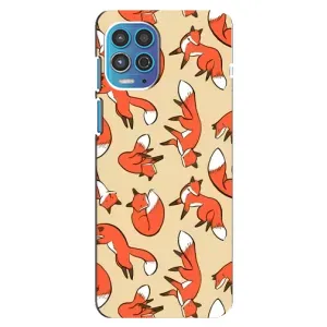 Чохли з картинкою Лисичка для Motorola MOTO G100 (VPrint) (Лисички)