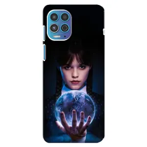 Чохол з принтом «Магічна сфера Венздей» для Motorola MOTO G100