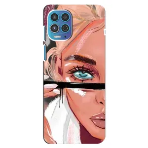 Чехол с печатью для Motorola MOTO G100 - (Мода) (AlphaPrint)