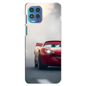 Силиконовый чехол Маквин для Motorola MOTO G100 (Скоростной Маквин)