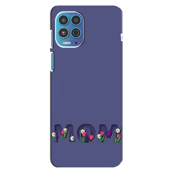 Чохол з принтом «Мама в квітах» для Motorola MOTO G100