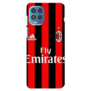 Чехлы для Motorola MOTO G100 (VPrint) - Футбольные клубы (Milan)